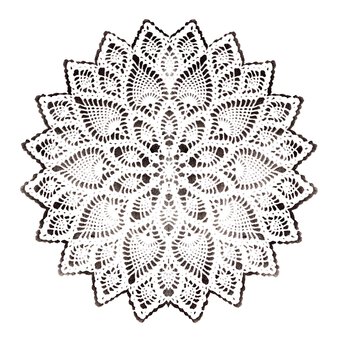 Mandala Stencil 25cm x 25cm 